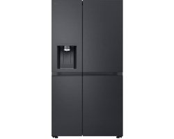 LG GSLE91EVAC Amerikaanse koelkast 628L met water- en ijsdispenser zonder leidingwerk - UVnano (99,99% bacteriën) - DoorCooling+ voor sneller koelen - ThinQ slimme bediening, stille en zuinige Smart Inverter. Energieklasse C
