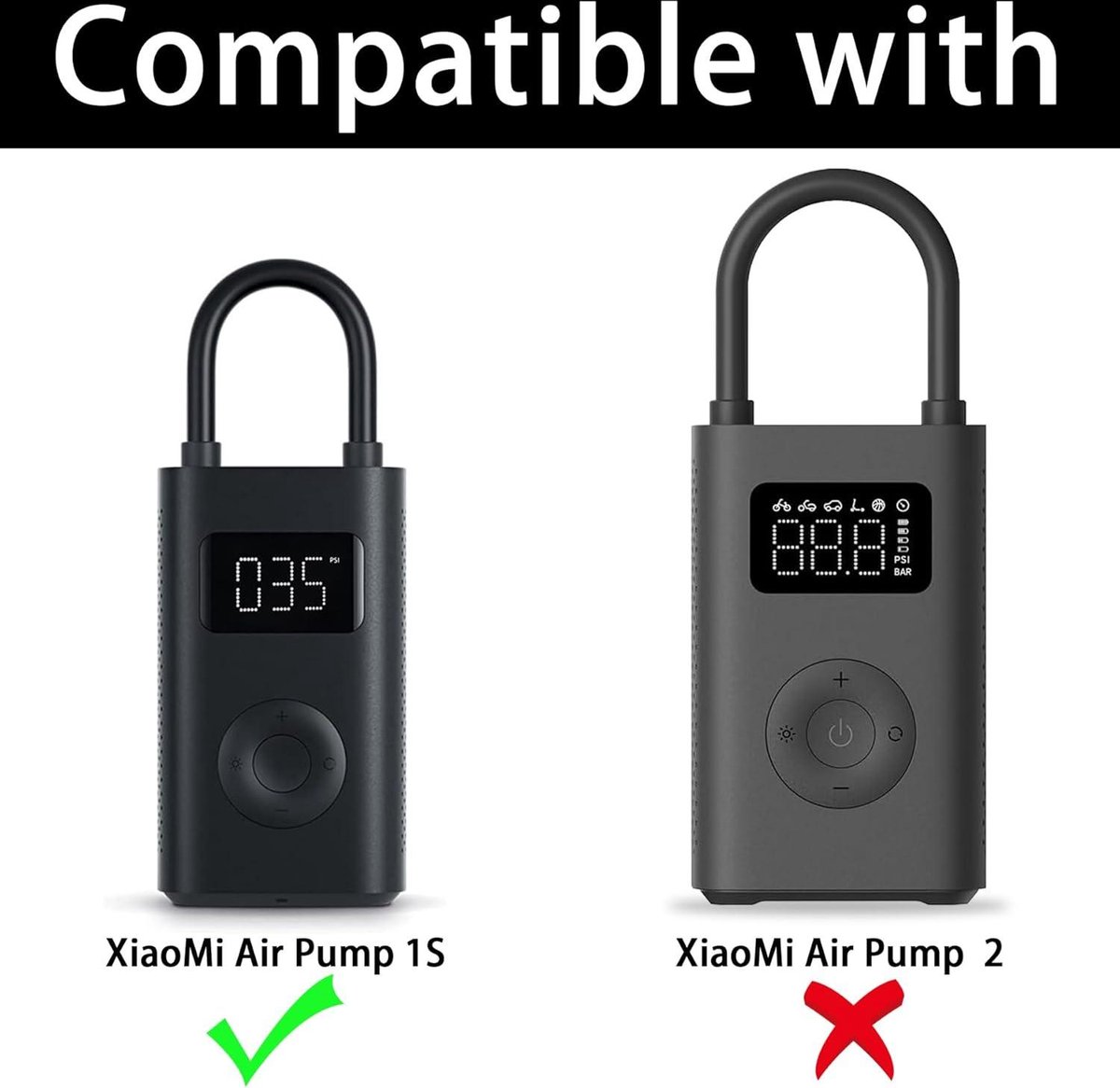 MPEIPILA Étui De Compresseur Portable, étui Rigide Eva Pour Xiaomi