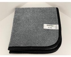 Droogdoek 50x70 grijs - extreem absorberend microvezeldoek van ProWin