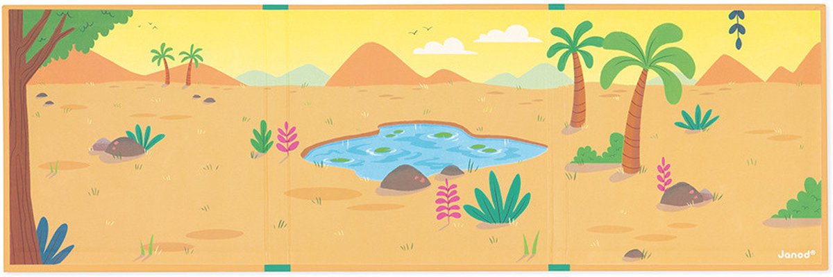 Janod - Magneti Stories - Dinosaurus – Educatieve magneetset — afbeelding 6