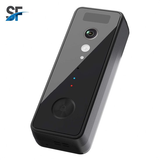 Video Deurbel - Draadloos - 1080P - Werkt Met App - Nightvision - Inclusief Draadloze Gong Video Deurbel Met Camera Slimme Deurbel Draadloze Deurbel Deurbel Met Camera