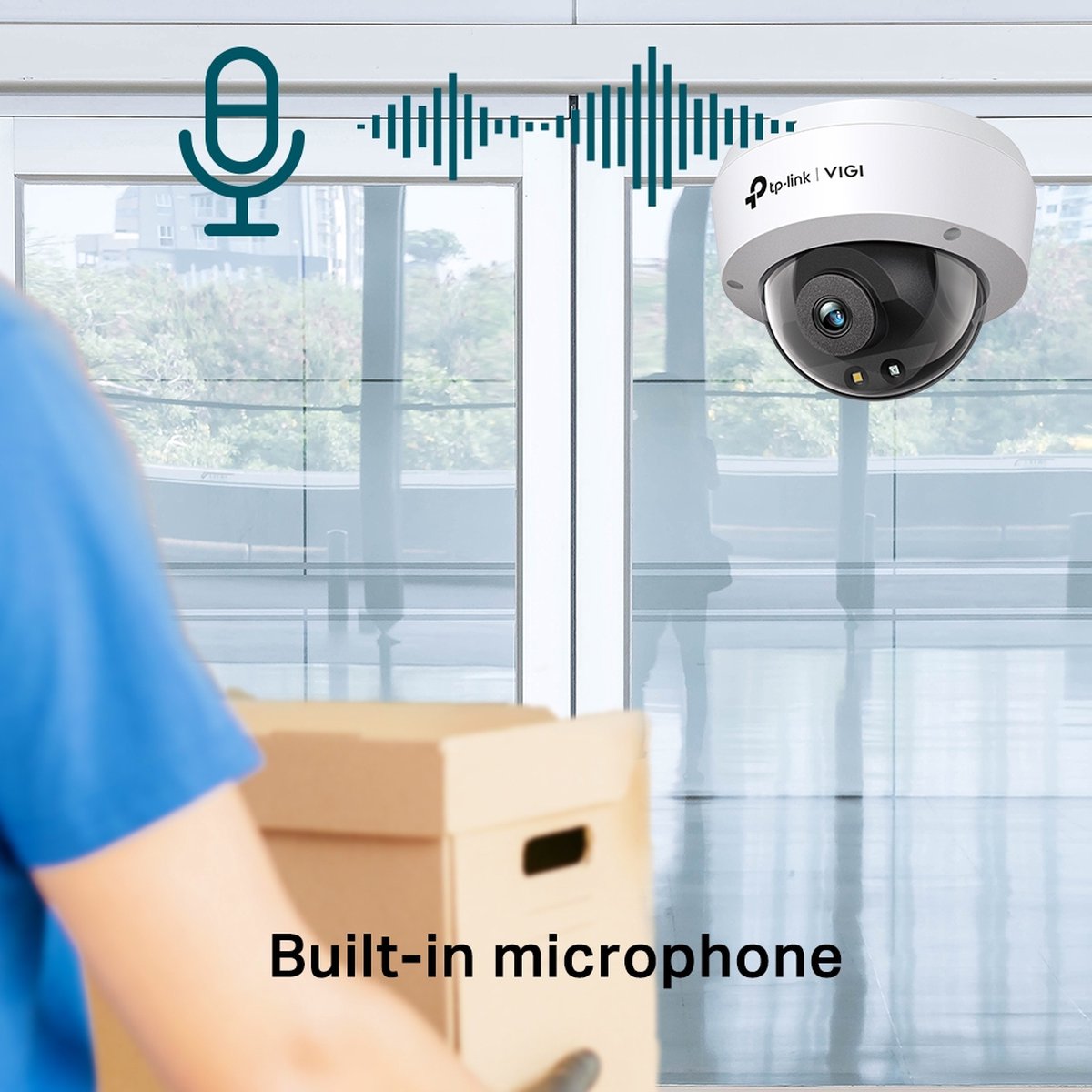 Caméra de Sécurité Dôme TP-Link VIGI C240 4mm