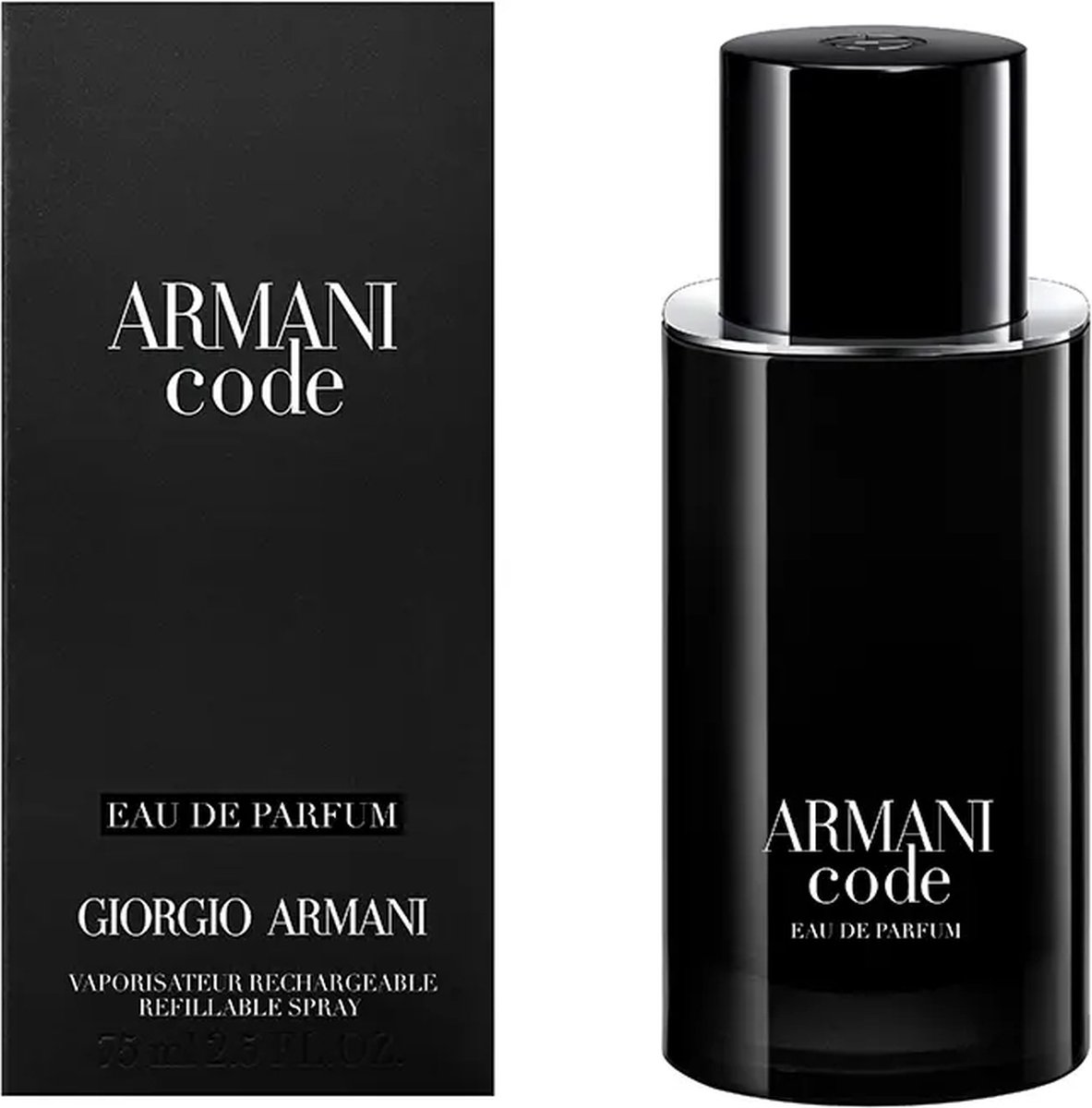 Armani Code Eau de Parfum REFILLABLE SPRAY 75 ML
