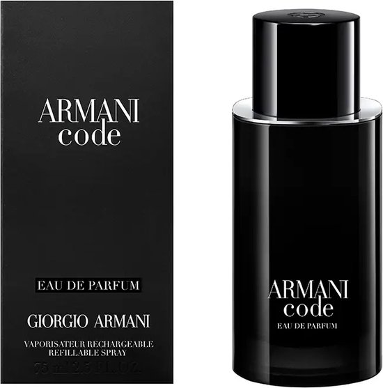 Foto: Armani code eau de parfum refillable spray 75 ml