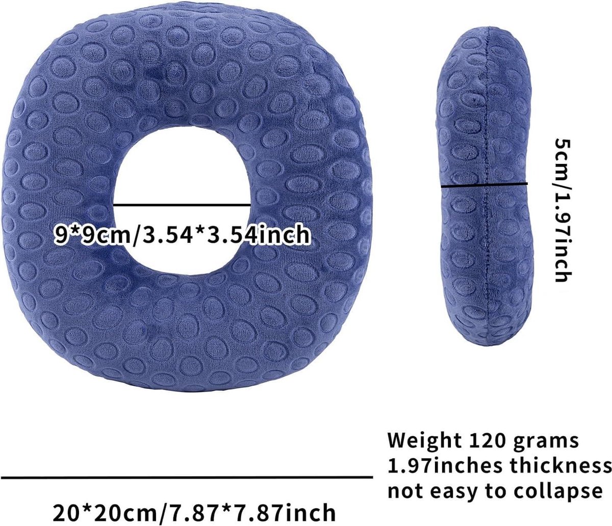 ODOXIA Piercingkussen met gat, donutkussen voor oor tegen oorpijn, piercingkussen met verstelbare vulling, rond oorkussen met gat, oorkussen voor ODOXIA Piercingkussen met gat, donutkussen voor oor tegen oorpijn, piercingkussen met verstelbare vulling, rond oorkussen met gat, oorkussen voor