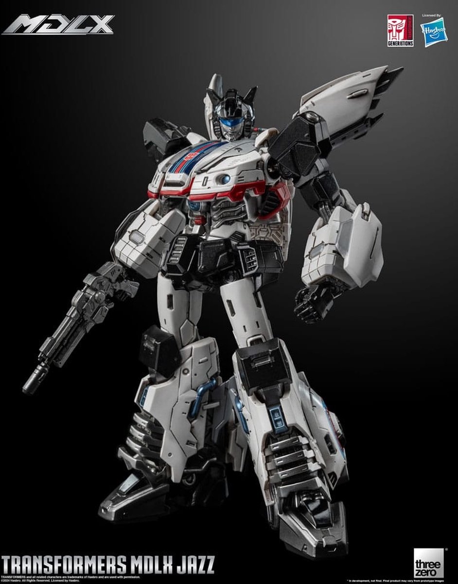 ThreeZero Transformers MDLX Action Figure Jazz 15 cm Action Figuur