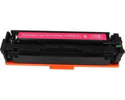 Laser Toner Cartridge (201X) Geschikt voor CF403X Magenta | Geschikt voor HP Color Laserjet Pro M252, M252DN, M252N, (MFP) M277, M277DW, M277N en M274N (Zwart, Cyaan, Magenta & Geel) printer