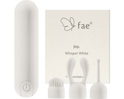 Fae® Vibrator voor Vrouwen - Clitoris Stimulator - Mini Bullet Vibrator - Sex Toys voor Vrouwen en koppels - Seksspeeltjes - Joy Series, Whisper White
