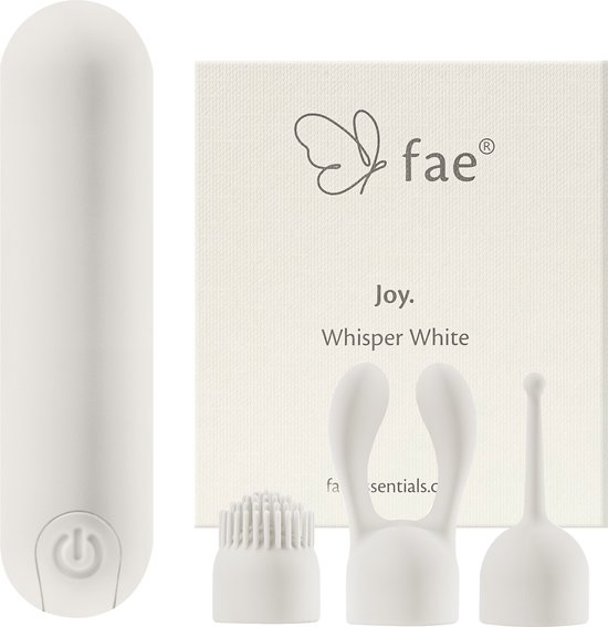 Foto: Fae vibrator voor vrouwen clitoris stimulator mini bullet vibrator sex toys voor vrouwen en koppels seksspeeltjes joy series whisper white