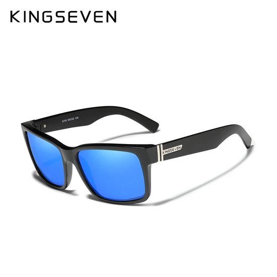 Kingseven zonnebril - UV400 - Gepolariseerd - Zwart - Bleustar - Z1901