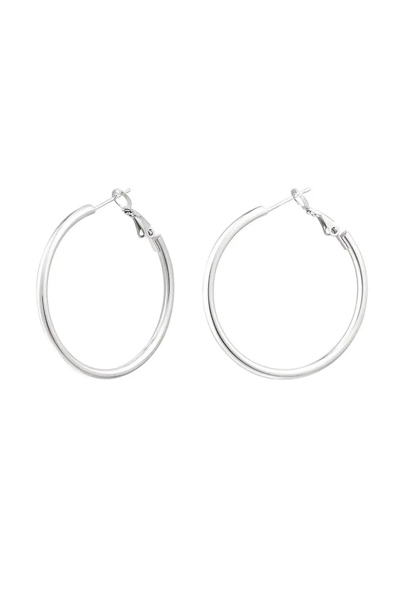 Hoops Zilver - Basic - Jewelleries.nl - Dames - Oorringen