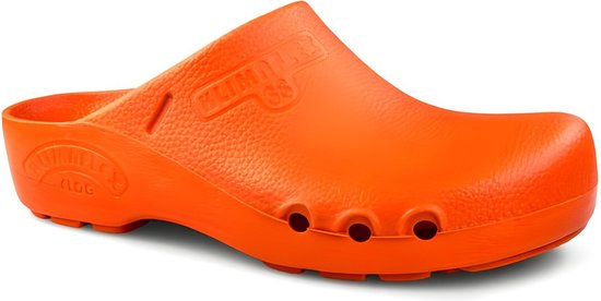 Klimaflex Medische Klompen - Medische schoenen - Zorg Schoenen - PU antislip zool - Clogs - Oranje