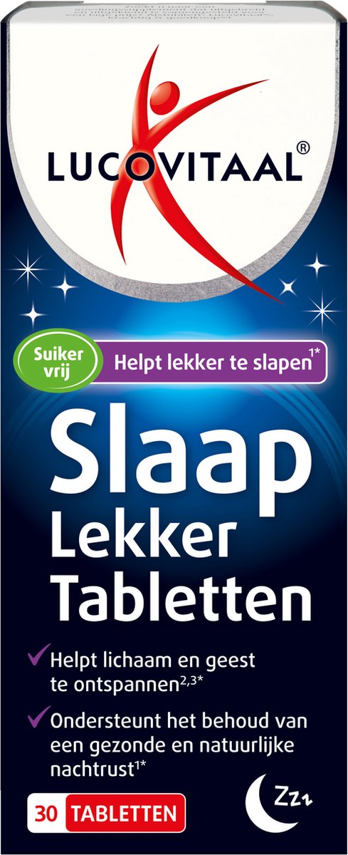 Goedkoopste Lucovitaal Slaap Lekker 30 tabletten