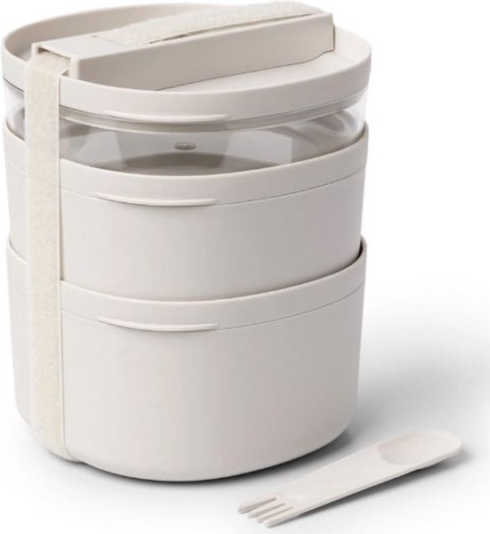 Amuse Life Companion - Boîte à lunch - Grand - Beige