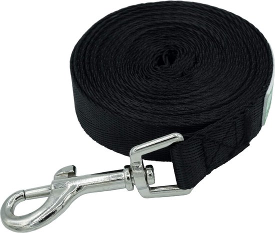 Rouleau noir avec mousqueton argenté