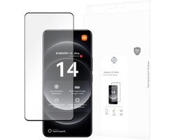 Cazy screenprotector geschikt voor Xiaomi 14 Ultra - Screenprotector Full Cover Gehard Glas