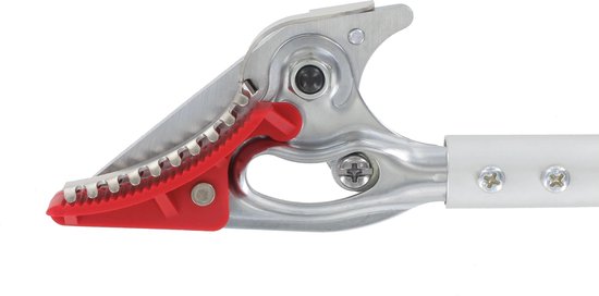 ARS Langarm Rozenpresenteerschaar - Lichtgewicht Aluminium Steel - Gehard Verchroomd Staal - Roteerbaar Handvat - 617 mm - Rood van ARS — afbeelding 4