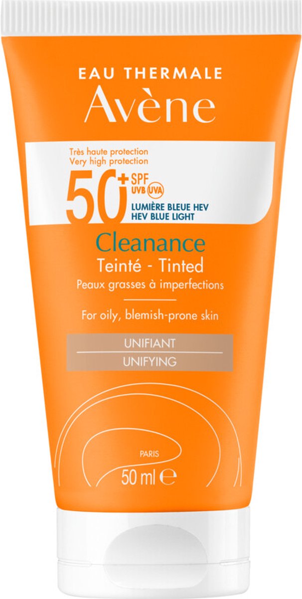 Goedkoopste Zonnebrandcrème met Kleur Avene Cleanance SPF 50 50 ml