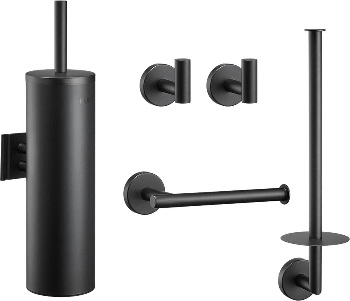 Brosse Toilette Avec 36 Recharges - Set Nettoyage WC, Support Mural, Gel Nettoyant Inclus