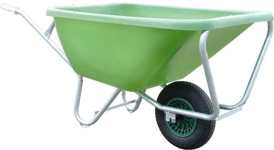 Kruiwagen Fort 200L Groen van Fort — afbeelding 2
