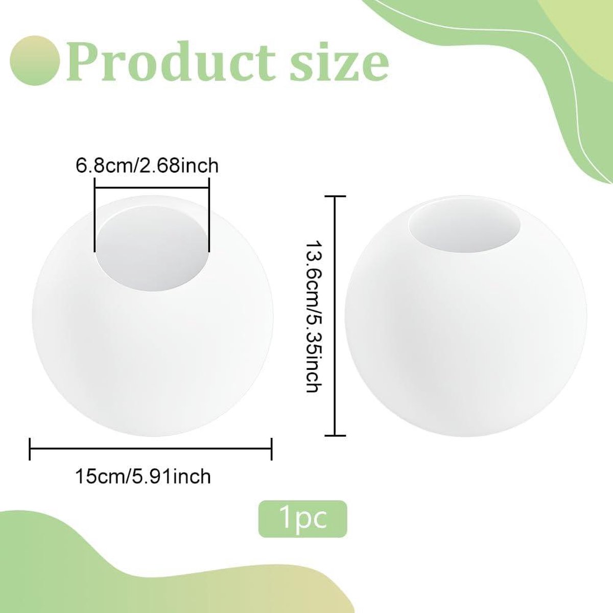 Minimalistische Witte Hanglamp met Cartoon Design en G9 Fitting