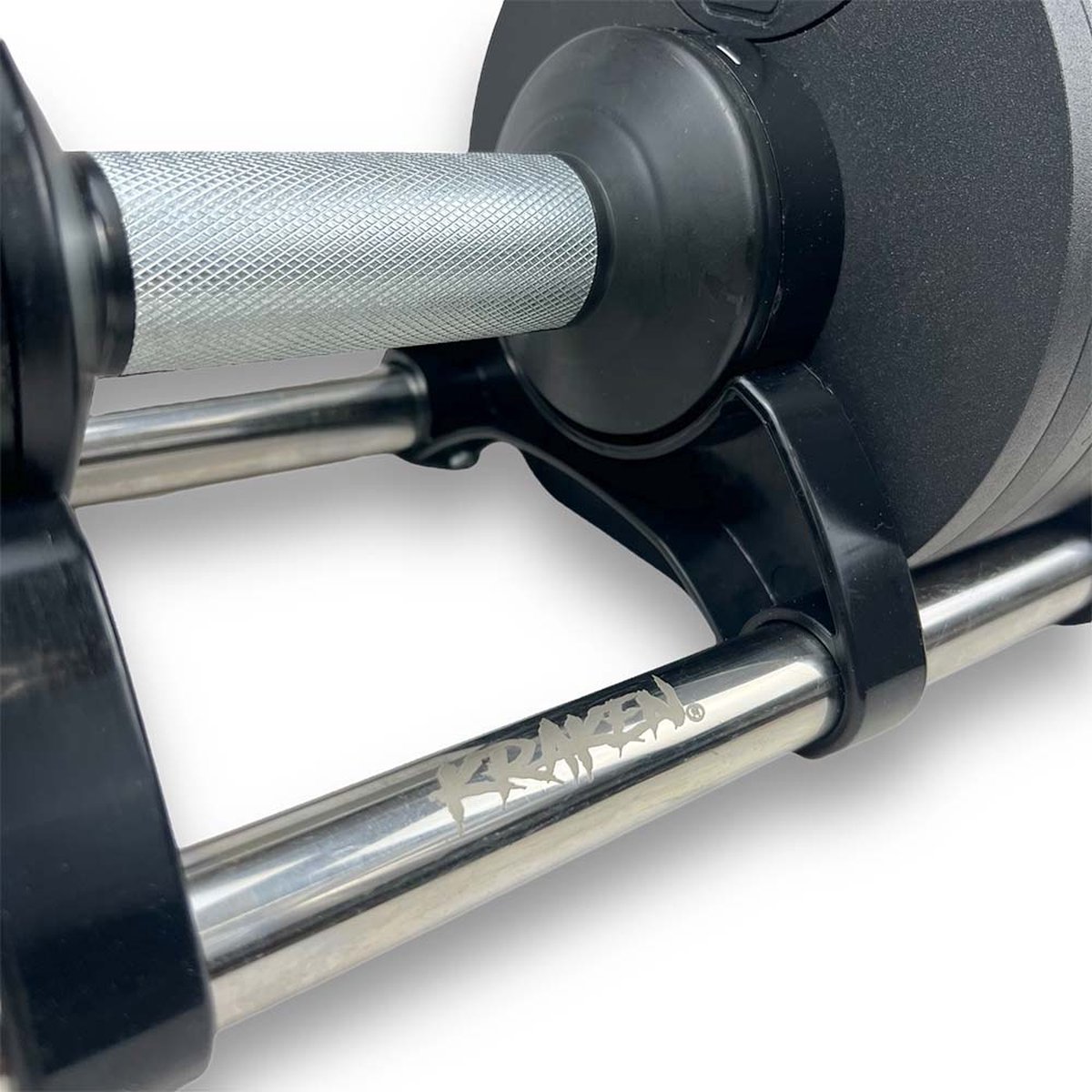KRAKEN Verstelbare Dumbbell 24 KG | Halterset Verstelbaar in Gewicht | Adjustable Fitness Dumbbell | Krachttraining Trainingshalter 24KG | Tactical Dumbbell | Maximum Efficiency | ideaal voor Thuis- en Gym Training – foto 6
