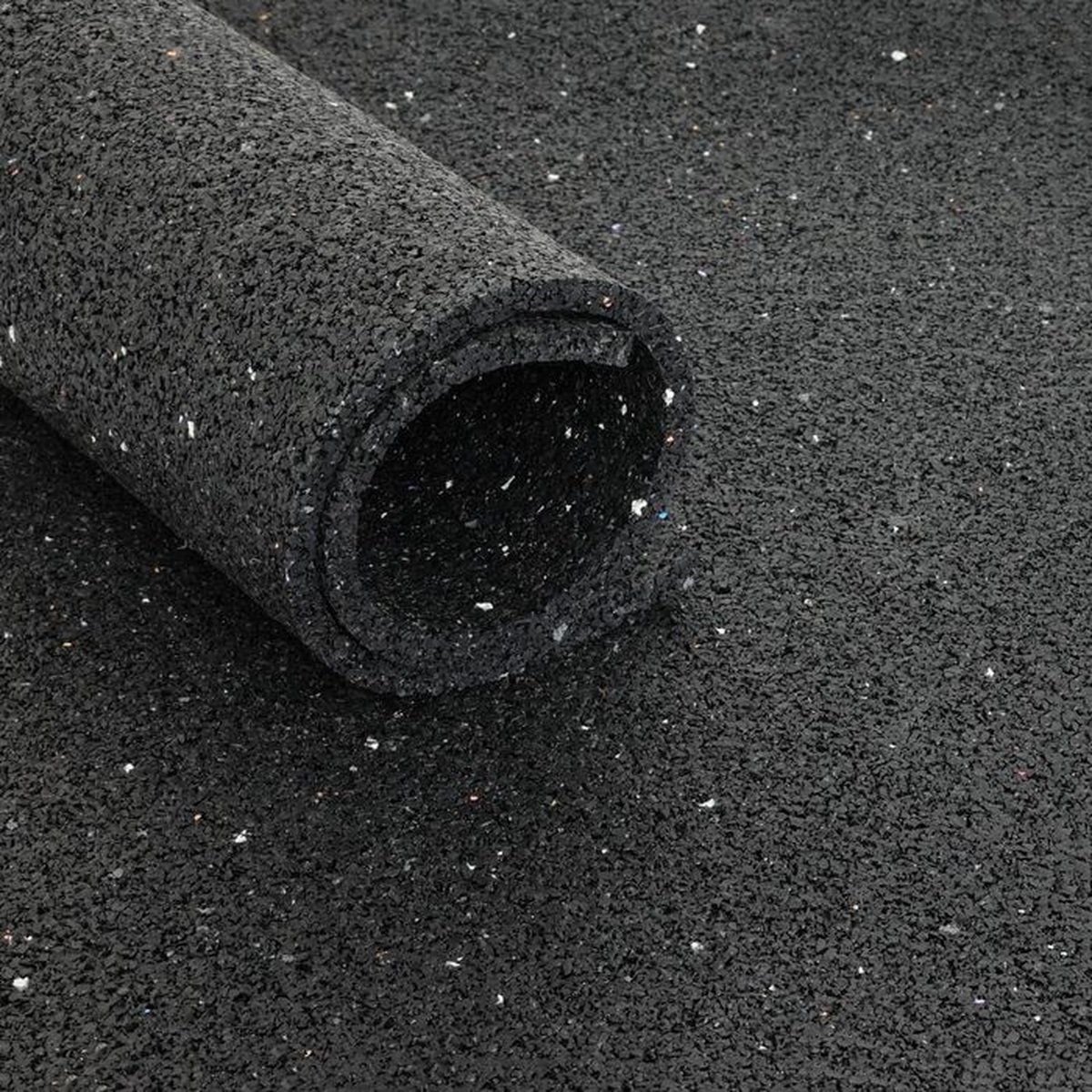 Beschermmat standaard - rol van 12,5 m2 - Dikte 20 mm - Rubber granulaat