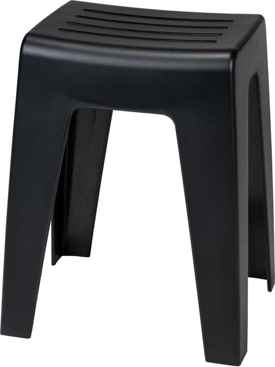 Schulte - badkamerkrukje - 40x30x46 - ergonomisch - bamboe