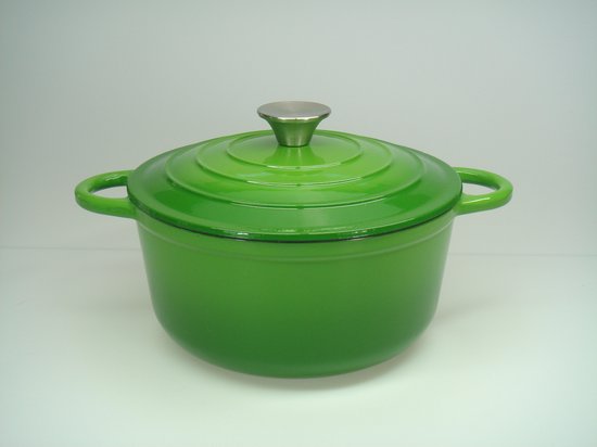 Skillet gietijzer met handgrepen 30cm