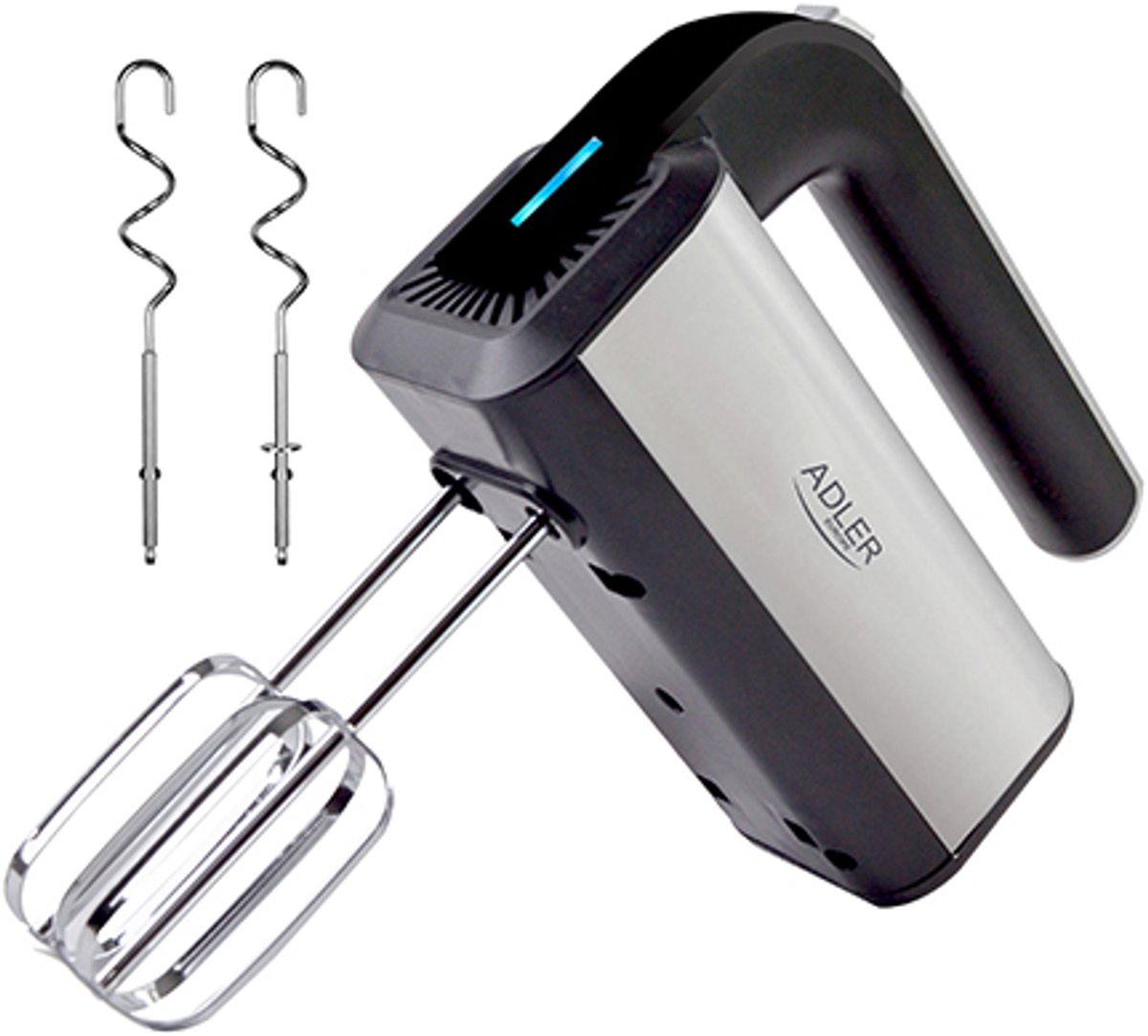 INOX Handmixer - 800W AD 4225 Adler
