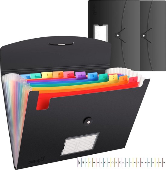 HOYRR Organiseur De Fichiers Mural, 5 Poches à Suspendre, Organiseur De