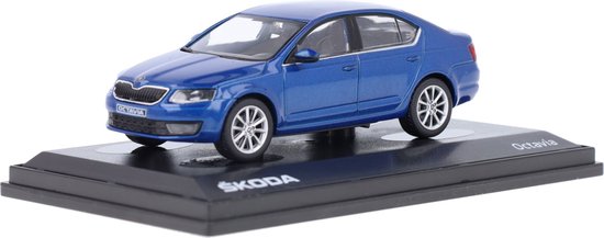 Miniature Skoda Octavia 3 2013 - Bleu Pazifik - Abrex 1/43 - Neuve