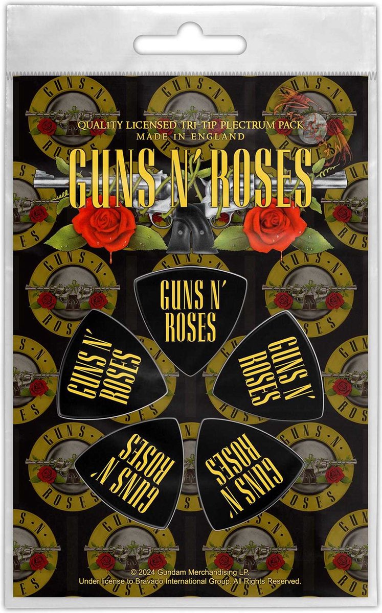 Guns N' Roses - Plectrum - Tri-Tip - 5-pack 1.00 mm