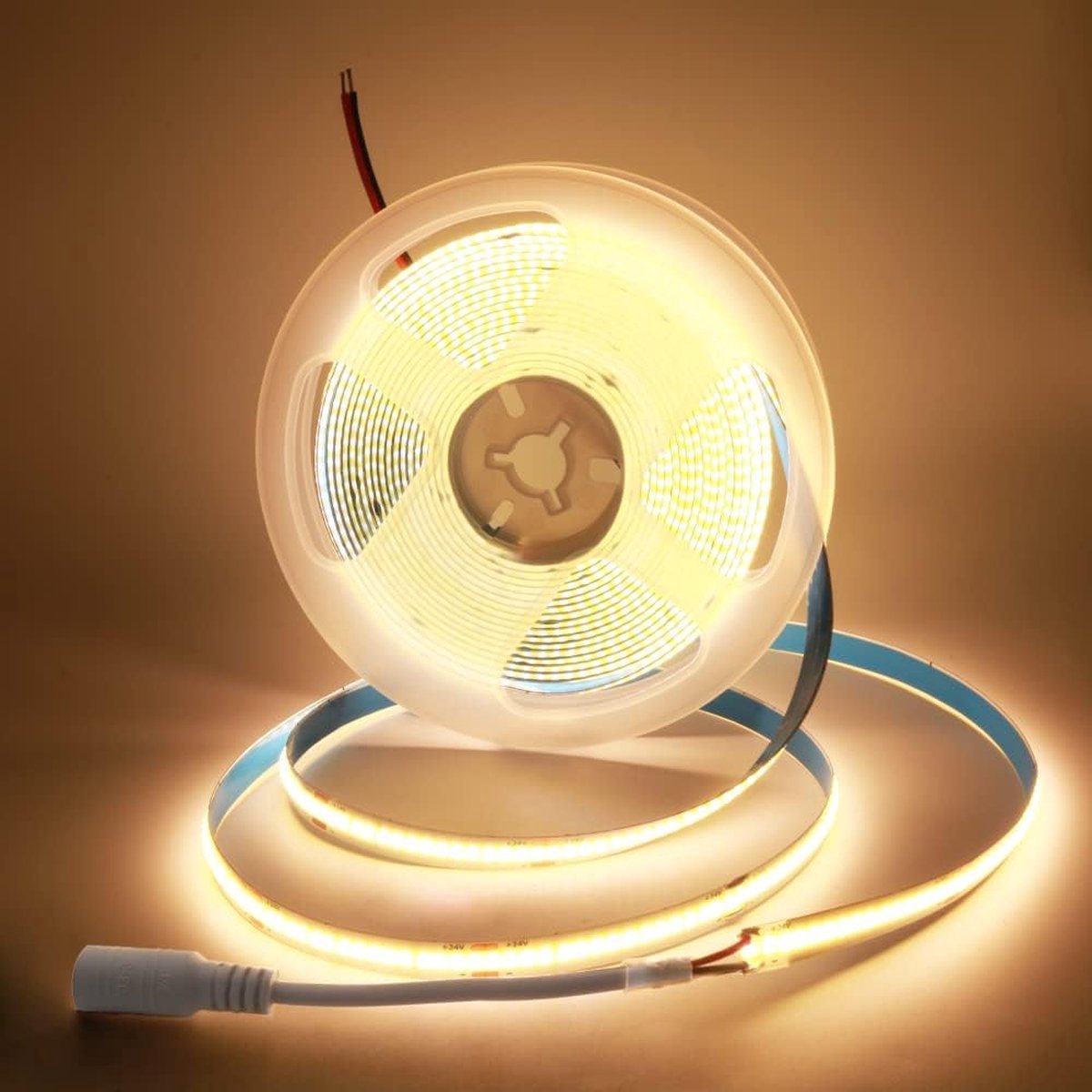 TV LED-Strip Verlichting met Hoge Dichtheid en Lichtpunten - Sfeervolle Achtergrondverlichting voor Slaapkamer - Eenvoudige Installatie - Afstandsbediening Inbegrepen