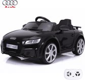 Audi Voiture Pour Enfants Tt Rs Noire - Batterie Puissante - Télécommande - Sûr Pour Les Enfants