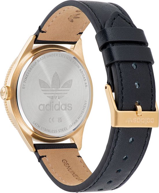Adidas Originals Edition Three AOFH22504 Horloge - Leer - Zwart - Ø 41 mm