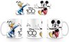 Mug mettant en vedette Donald Duck et Mickey Mouse, promouvant "Disney 100 Years of Wonder".