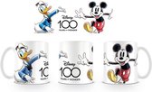 Walt Disney Mug - 100 Years Of Wonder Mickey And Donald