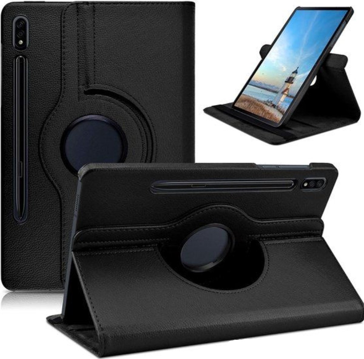 Cityhoesje-Bookcase geschikt voor Samsung Galaxy Tab S9