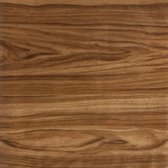 Decoratie plakfolie walnoot hout 45 cm x 2 meter zelfklevend - Woodlook- Decoratiefolie - Meubelfolie