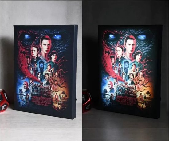 STRANGER THINGS - Vecna ​​​​- Toile Légère 40X30 Cm
