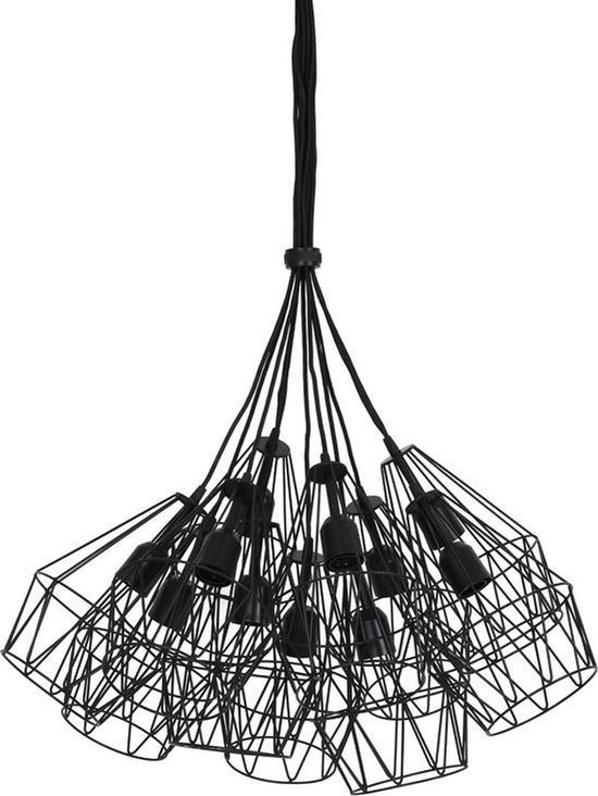 LIGHT&LIVING HANGLAMP 11L KOBAKA MATT BLACK