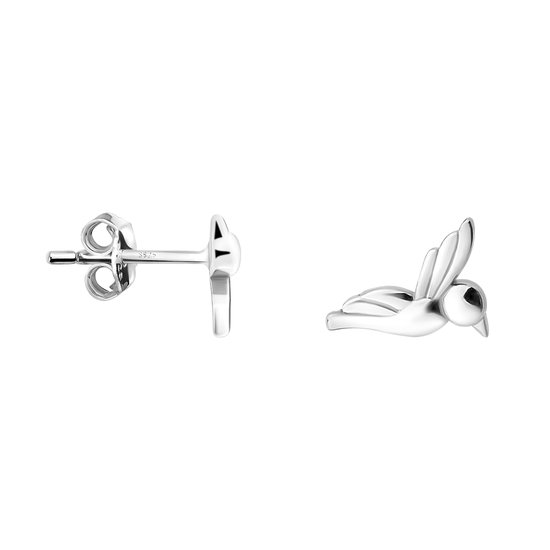 SOFIA MILANI Orecchini Donna Argento 925 - Creoli A Barra Con Chiusura 20657 - Rodiati, Ipoallergenici In Elegante Scatola Regalo
