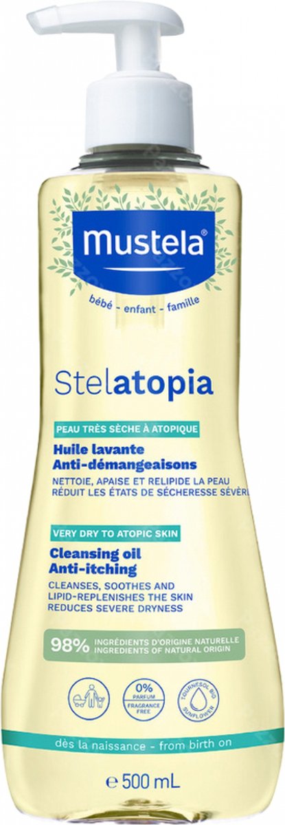Goedkoopste Badolie Stelatopia Mustela (500 ml