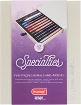 bruynzeel Crayons de couleur aquarelle Expression, étui x36 - Achat/Vente BRUYNZEEL 8005043