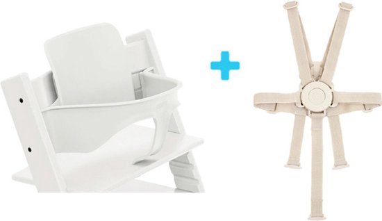Stokke Tripp Trapp | Bundel | Babyset² en Harness² | Wit