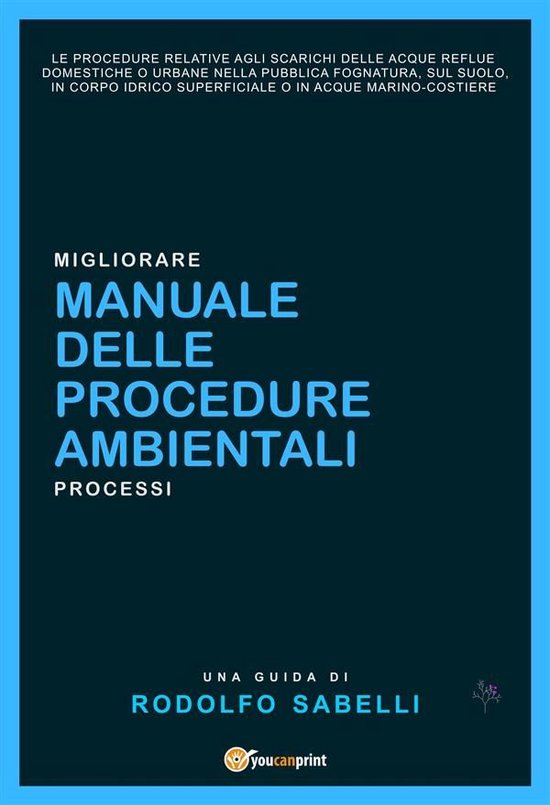 Manuale delle procedure ambientali - cover