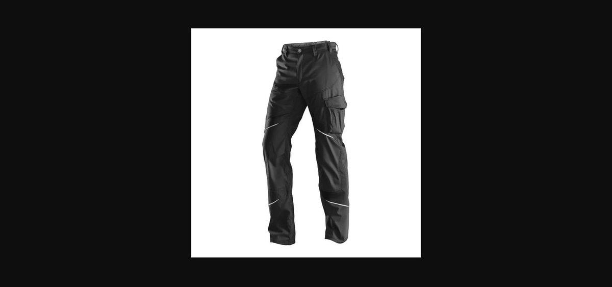 Kübler - Activiq Werkbroek 2250 - Zwart - Comfortabel en Duurzaam