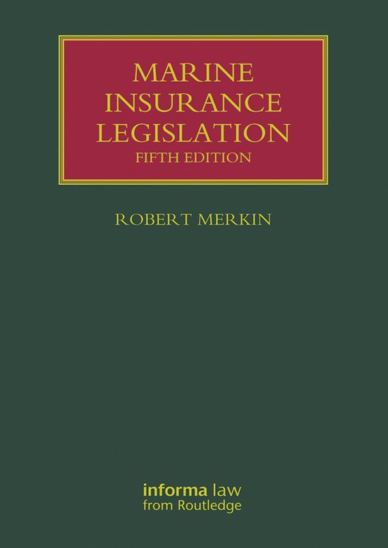 Marine Insurance Legislation - cover