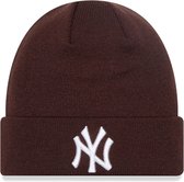 New Era League Essential New York Yankees Muts 60424781 - Kleur Bruin - Maat 1SIZE